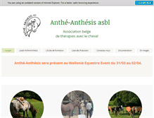 Tablet Screenshot of antheanthesis.org